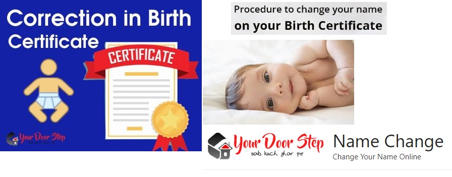birth certificate correction in delhi