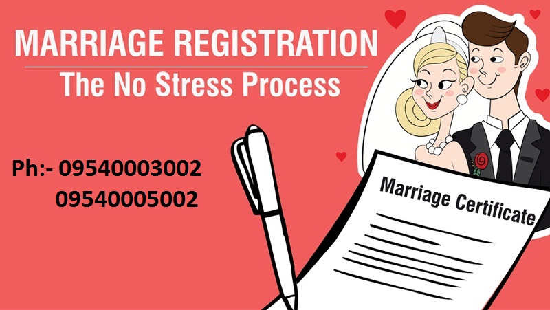 Marriage certificate  in delhi