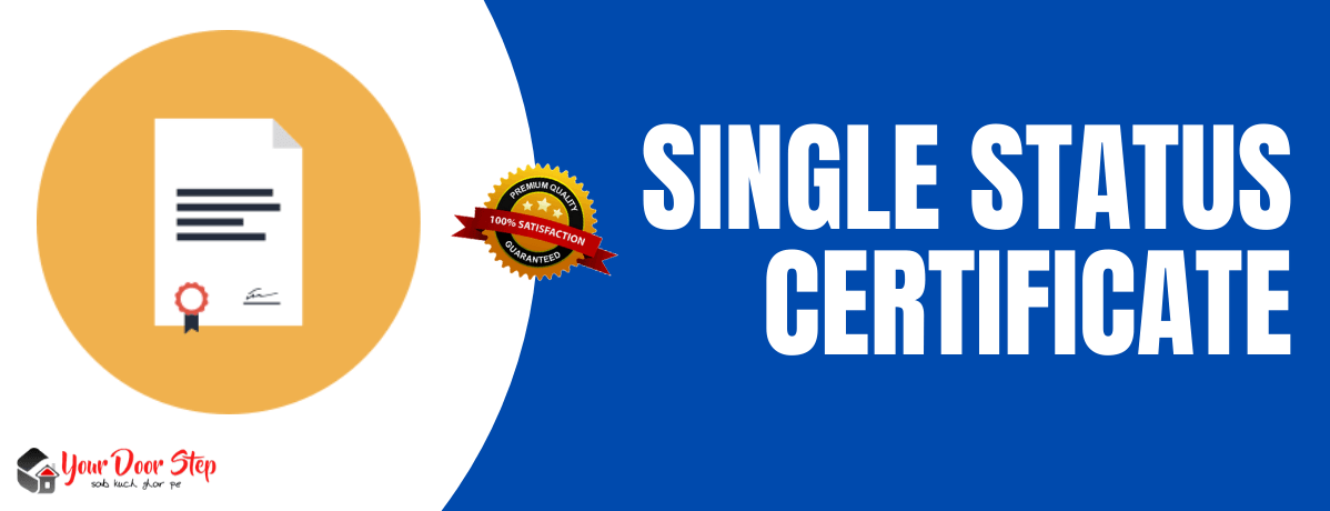 Single Status Certificate Certificate of No Impediment