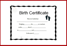 Name Change In Birth Certificate