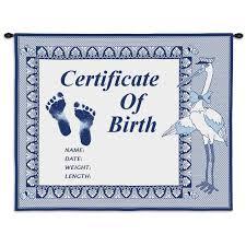 New Born Birth Certificate