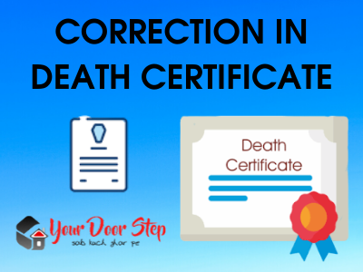 Correction in Death Certificate