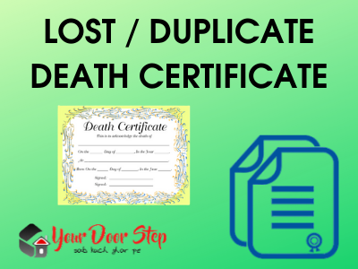 Lost / Duplicate Death Certificate