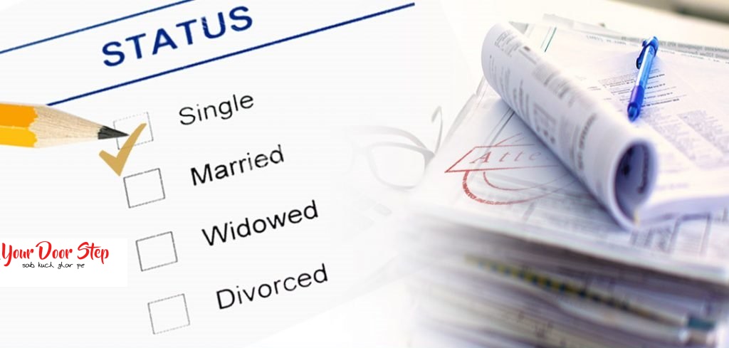 single status certificate in jind