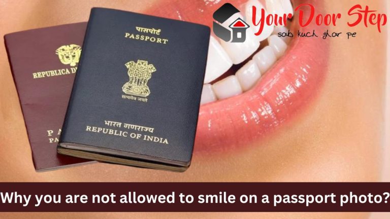 Why you are not allowed to smile on a passport photo?
