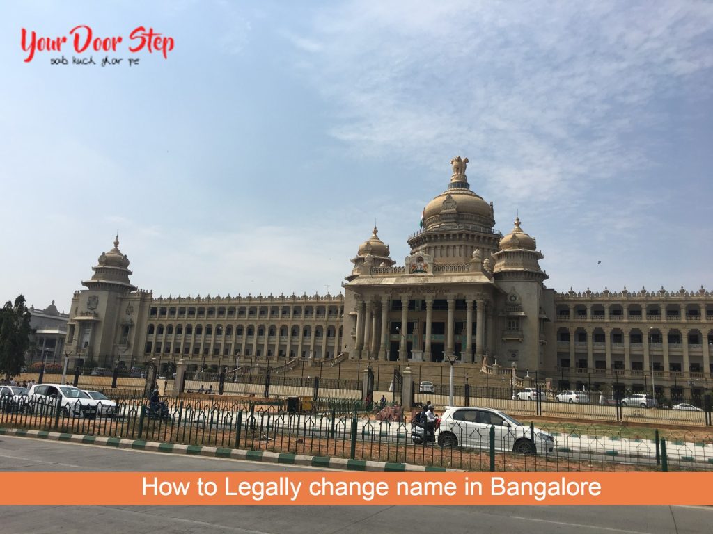 change name in Bangalore