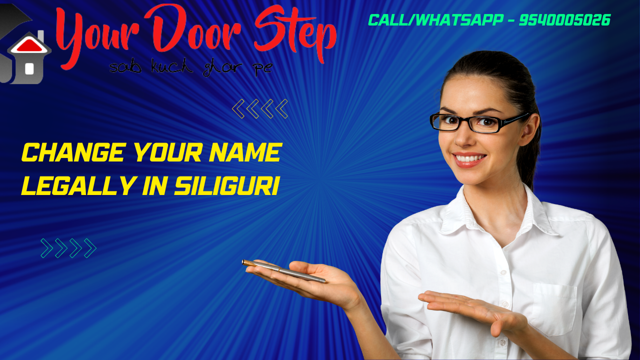name change procedure in Siliguri
