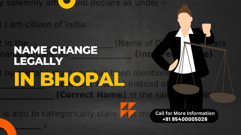 name change legally in bhopal