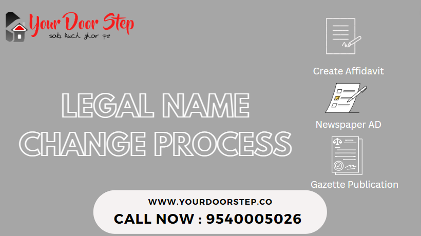Legal 3 Step to change name in Pune 