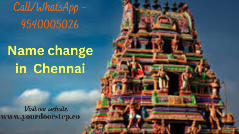 name change procedure in Chennai