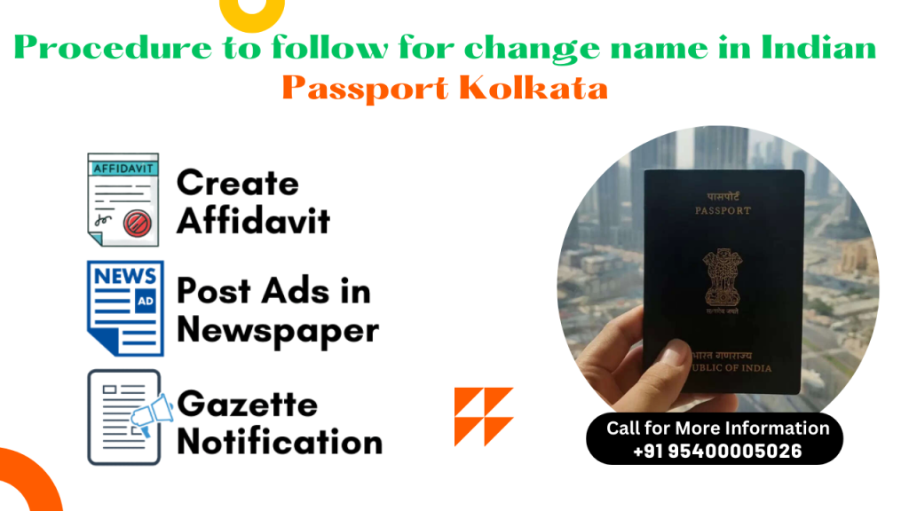 change of name in passport in kolkata