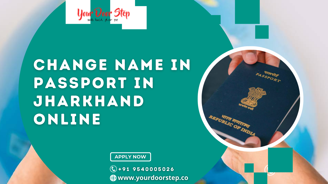 How to change name in passport in jharkhand online