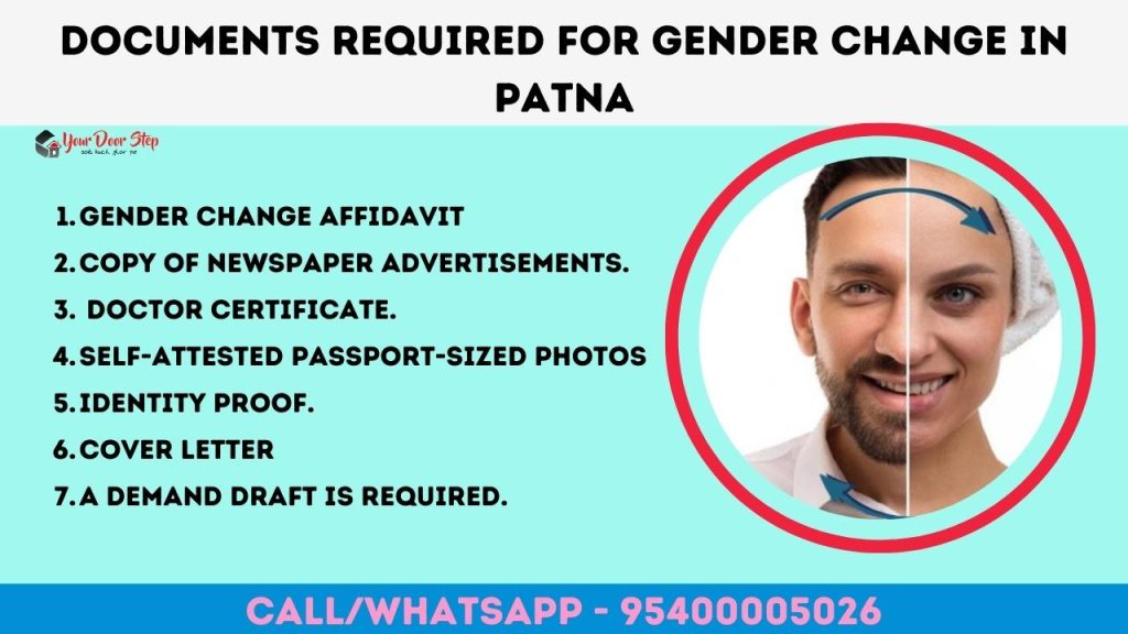 Documents Required For Gender Change in Patna
