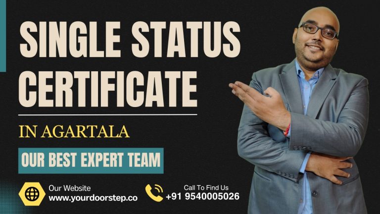 Single Status Certificate Agartala - Apply For Single Status Certificate in Tripura