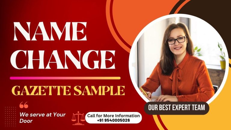 Name Change Gazette Sample - Gazette Name Change Procedure