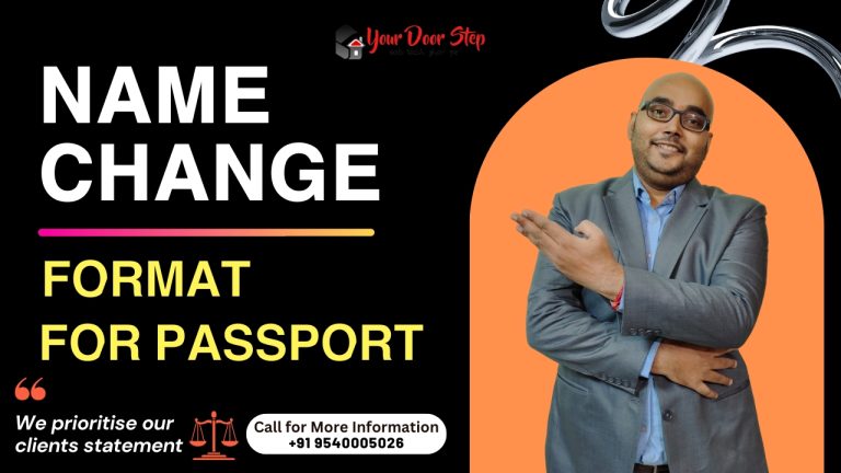 Name change format for passport - Change Of Name in Indian Passport