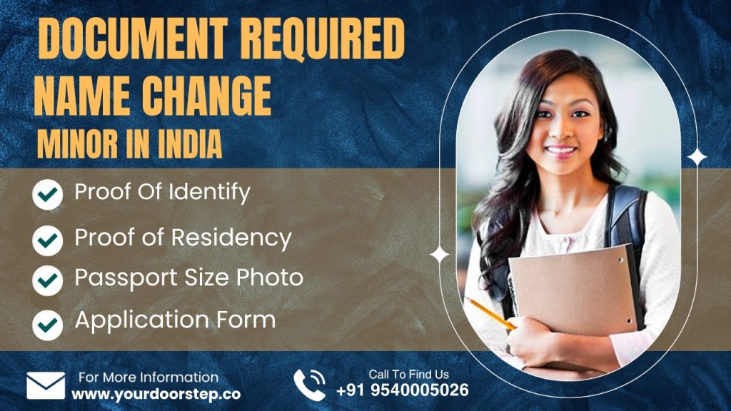 Name Change Minor In India - Name Change Procedure Step by Step 1