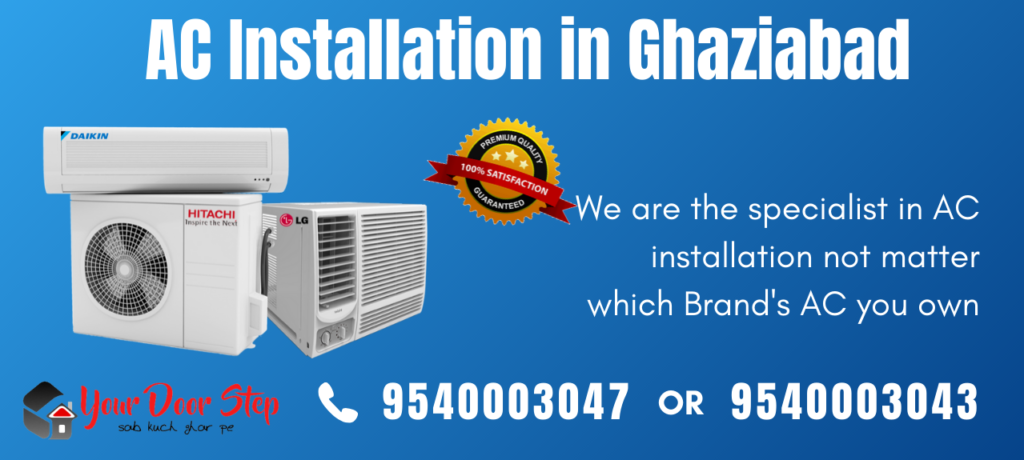 ac installation in Ghaziabad