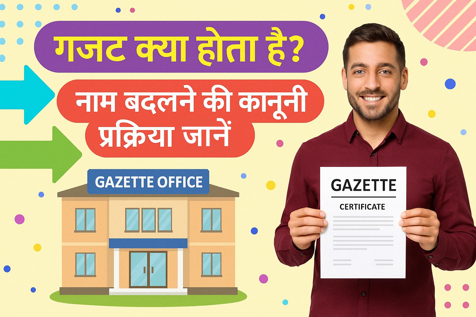 गजट क्या होता है? नाम बदलने की कानूनी प्रक्रिया जानने?