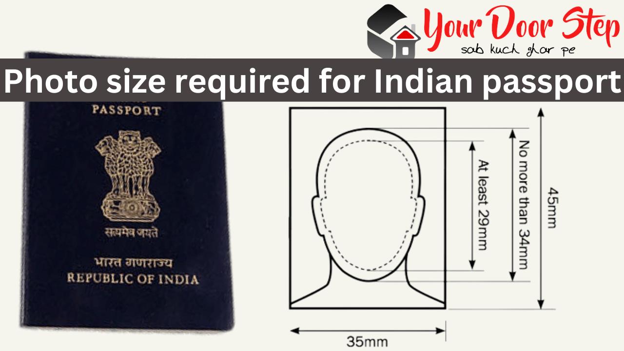 The number of Photos required for passport application?