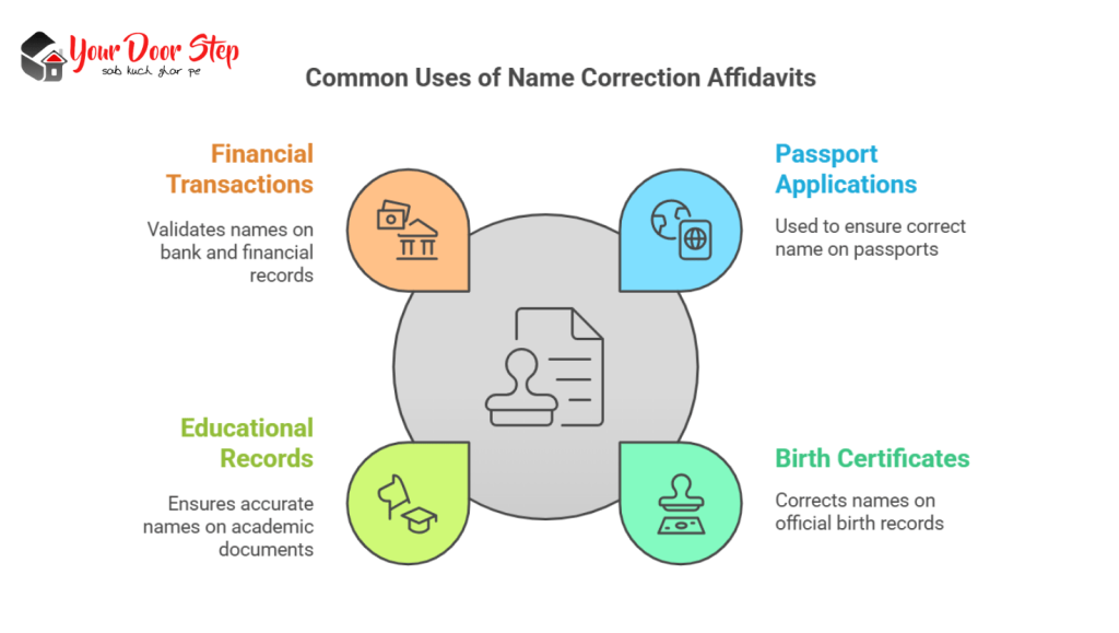 Common Uses of Name Correction Affidavits