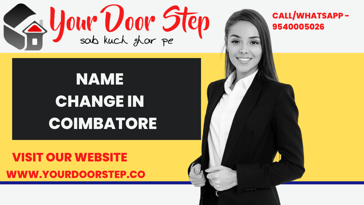 Easy Name change procedure in Coimbatore |Changing your name followed by gazette notification