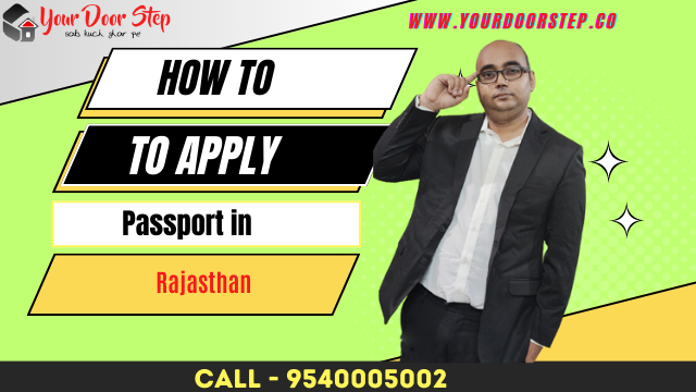 How To Apply For Passport in Rajasthan