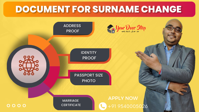 Document Required For Surname Change in Asarganj