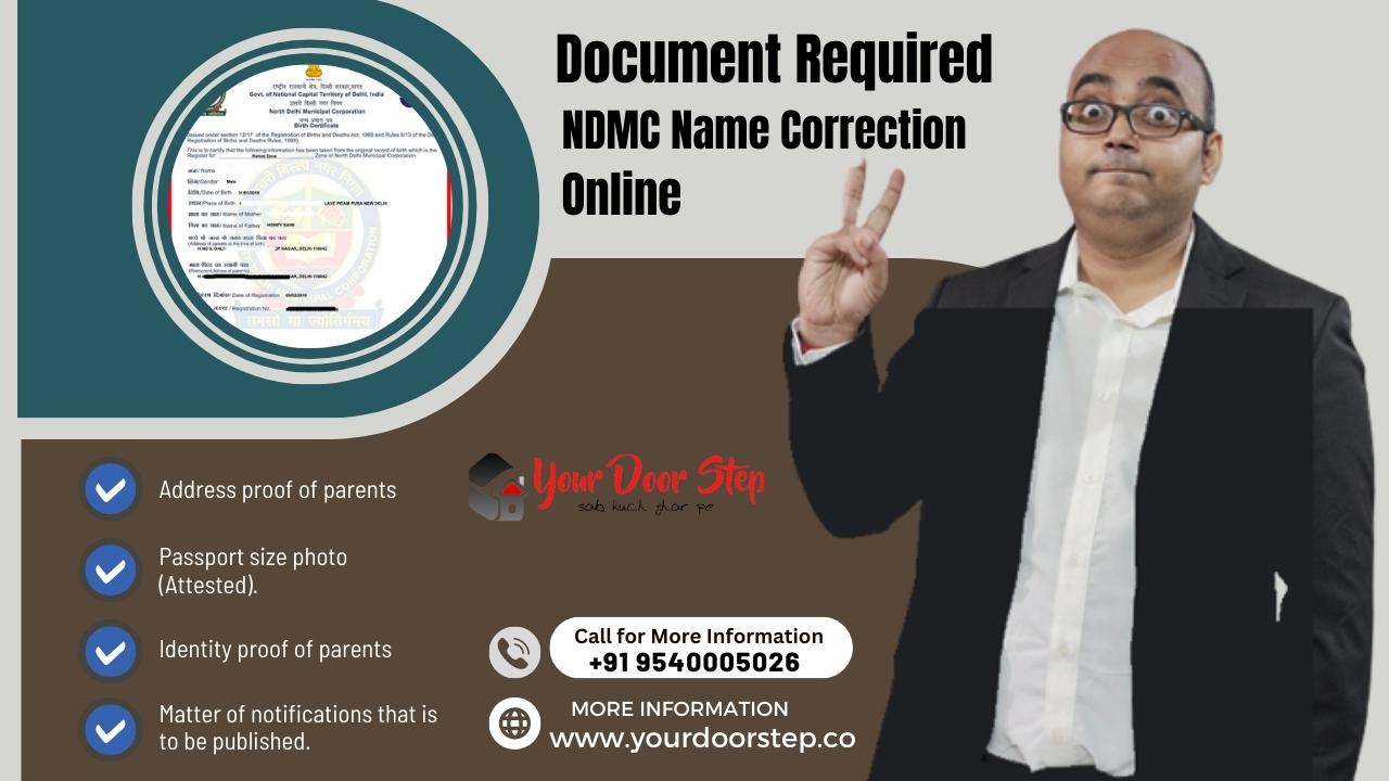 Apply for Name Change in Birth Certificate in Kerala