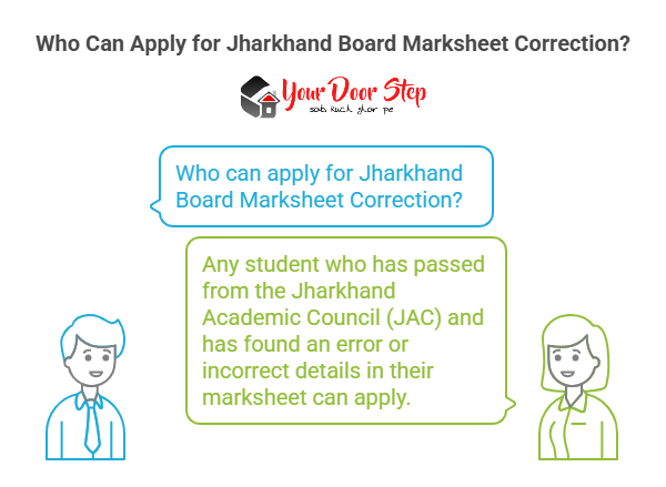 Who Can Apply for Jharkhand Board Marksheet Correction?