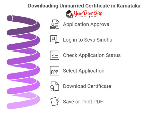 Downloading Unmarried Certificate in Karnataka