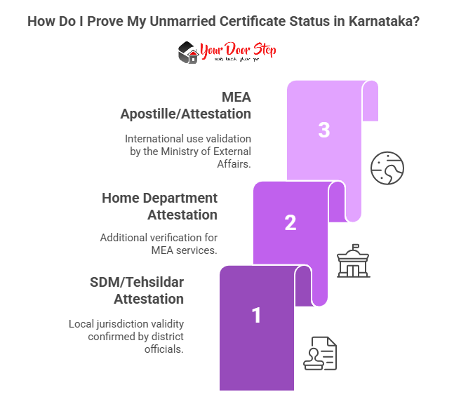 How Do I Prove My Unmarried Certificate Status in Karnataka