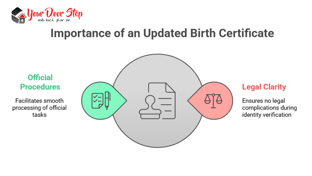 Benefits of Keeping your birth certificate updated