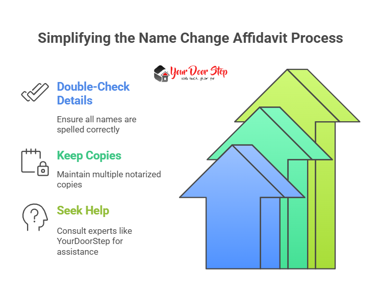 Simplify the Name Change Affidavit Process