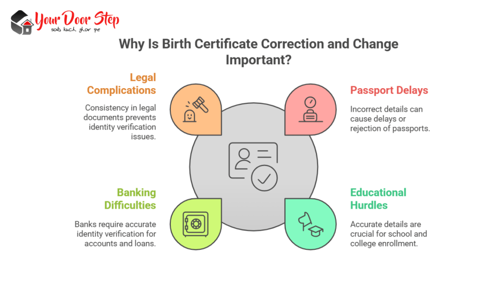 Why Is Birth Certificate Correction and Change Important?