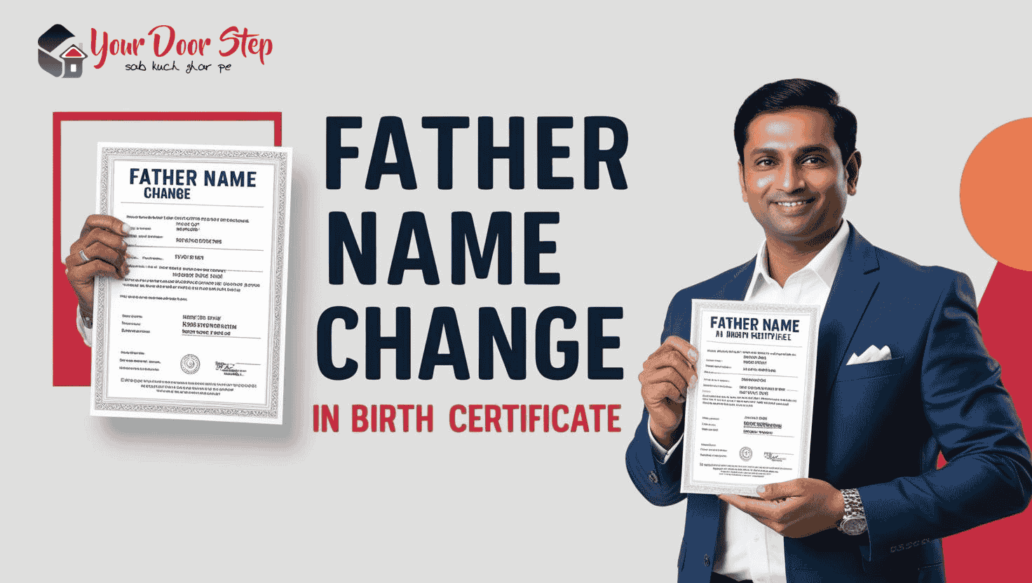 Easy Guide to Father Name Change in Birth Certificate