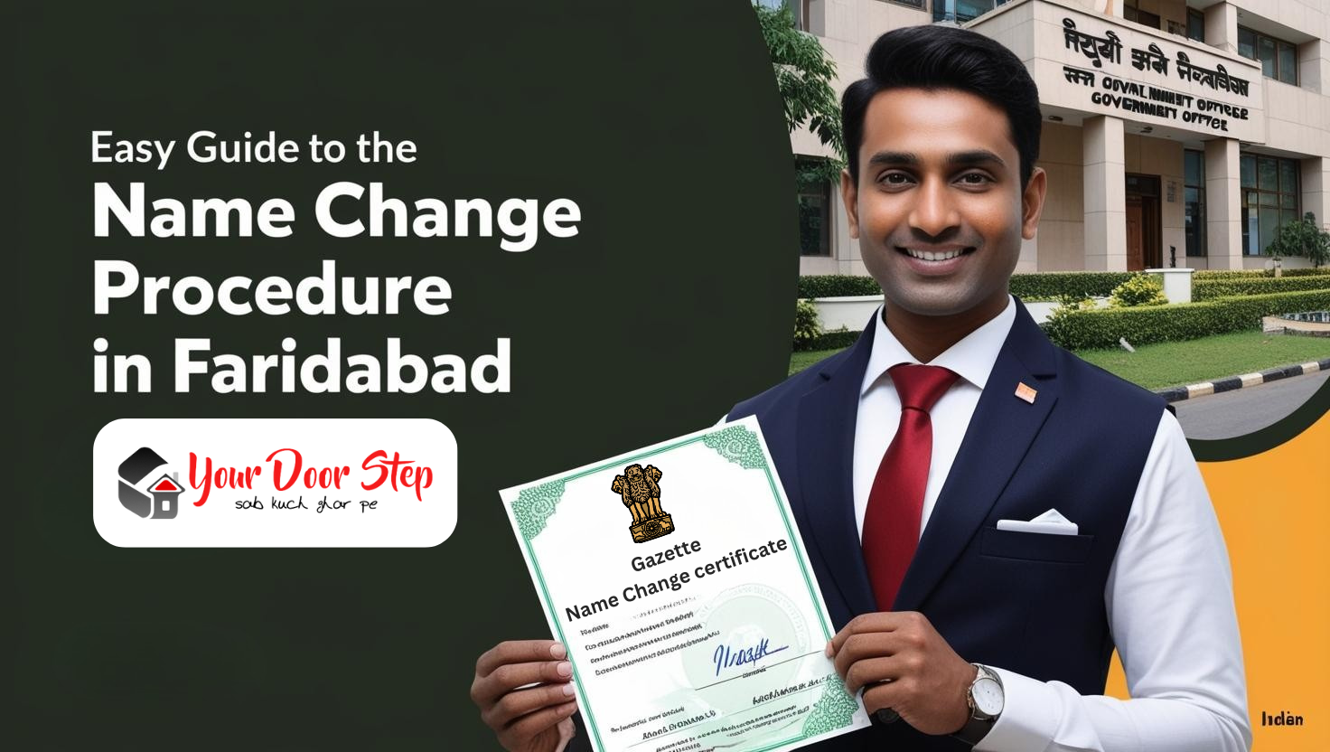 Easy Guide to the Name Change Procedure in Faridabad
