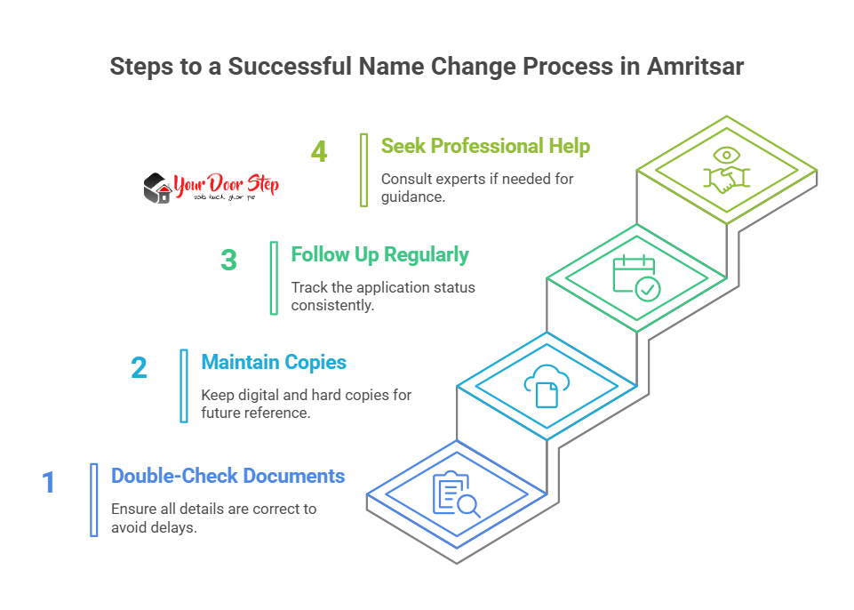 Tips For Successful Name Change Process in Amritsar