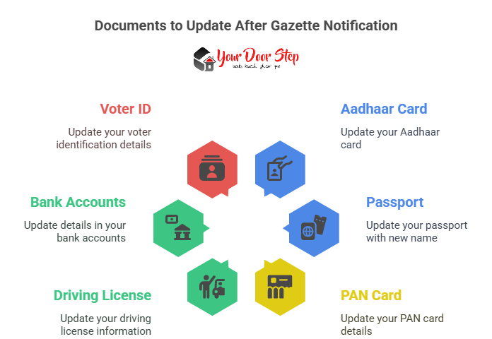 Documents to Update After Gazette Notification
