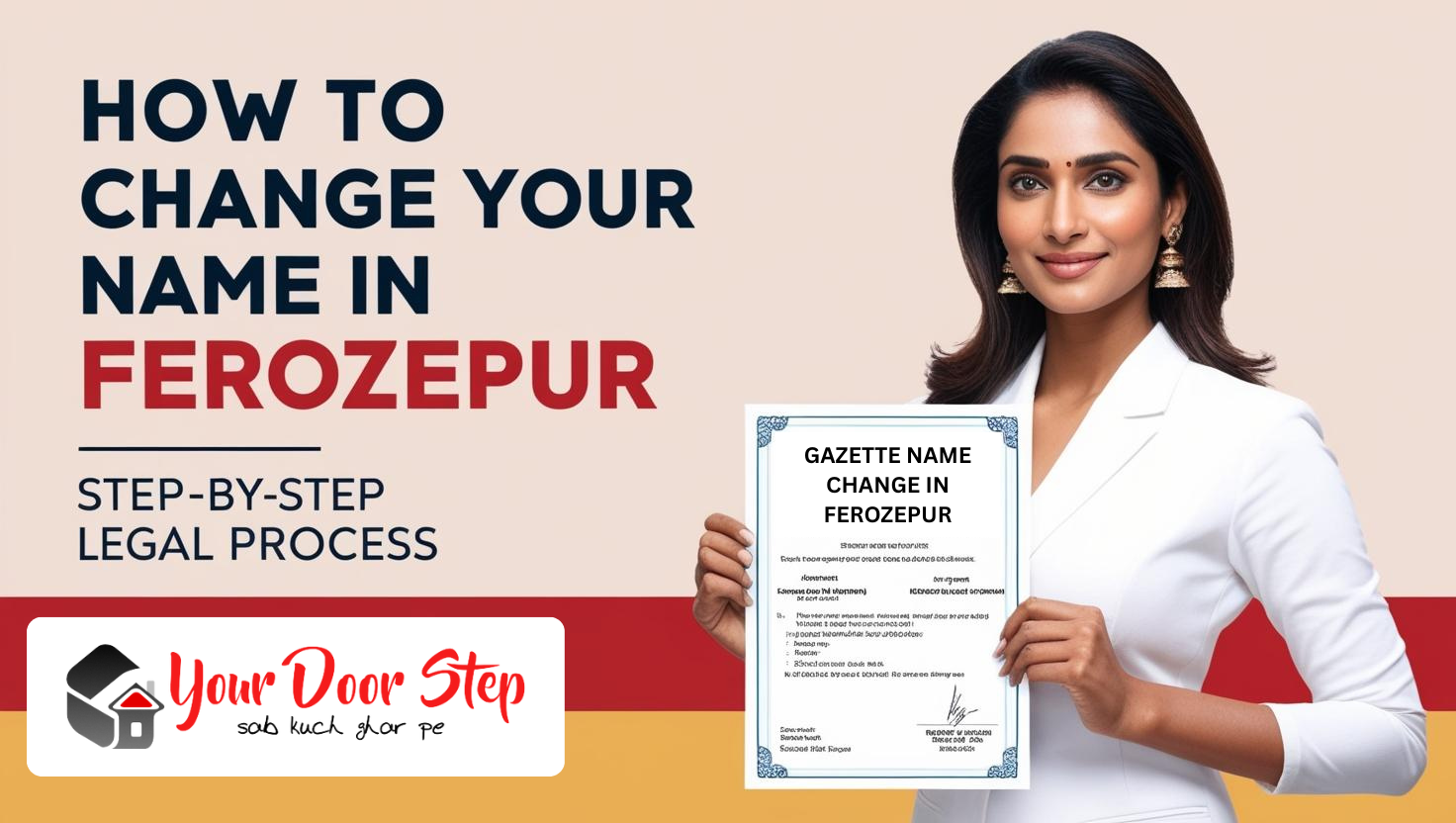 How to Change Name in Ferozepur