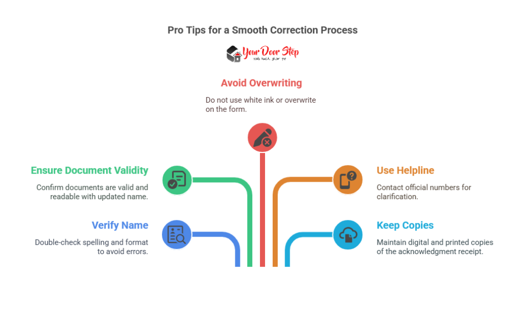 Pro Tips for a Smooth Correction Process