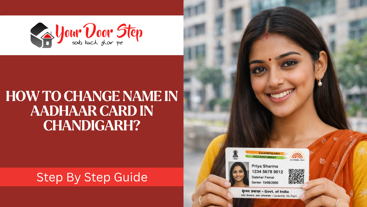 How to Change Name in Aadhaar Card in Chandigarh – Step-by-Step Guide (Updated for 2026)