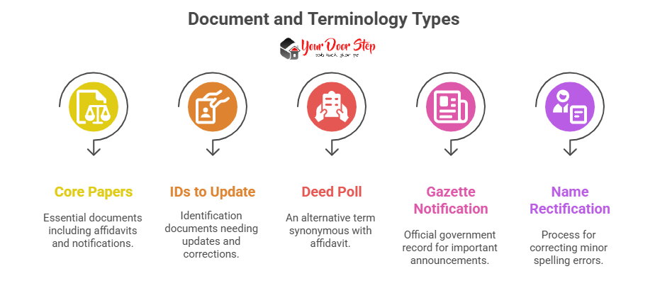 Documents and terminology types