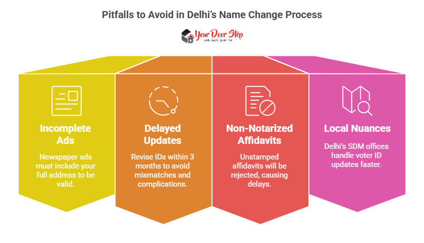 Pitfalls to Avoid in Delhi’s Name Change Process