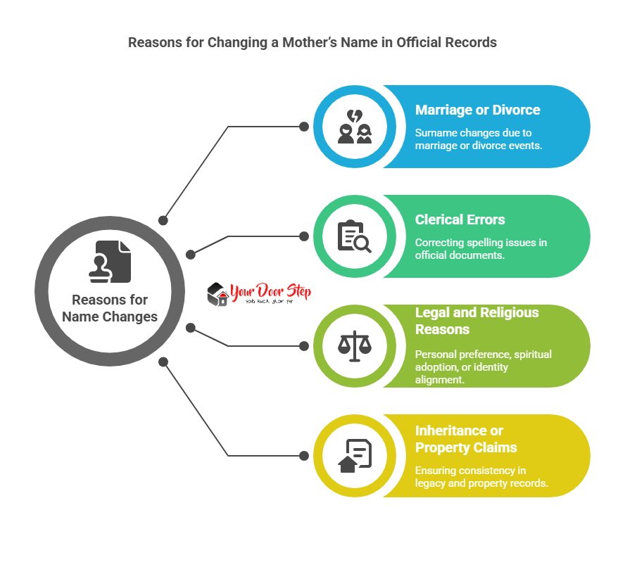 Reasons for Changing a Mother’s Name in Official Records