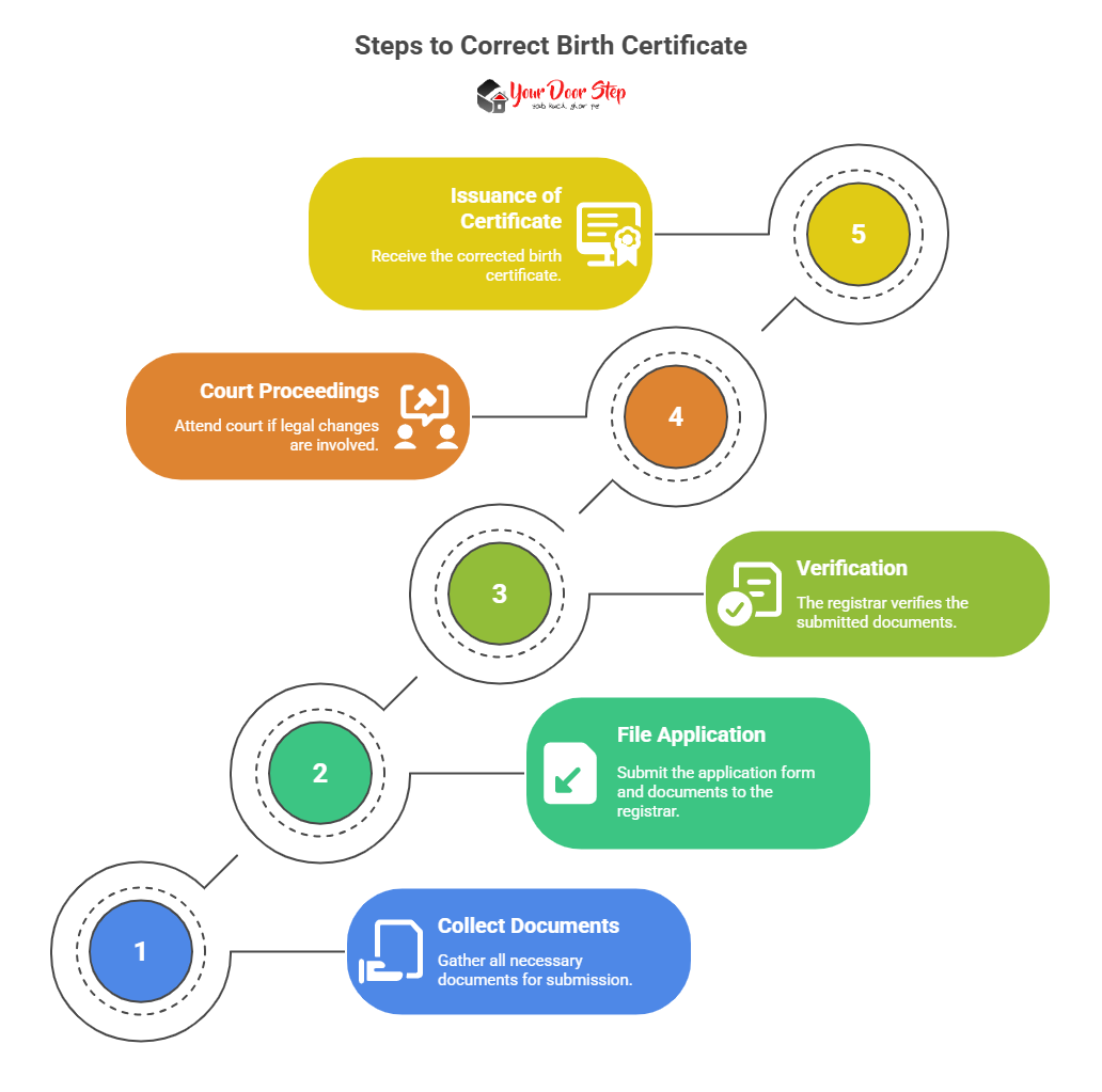 How to Change Mother’s Name in Birth Certificate | Complete Legal Guide
