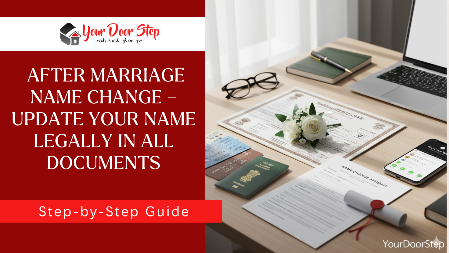 After Marriage? Here’s How to Legally Update Your Name in All Certificates