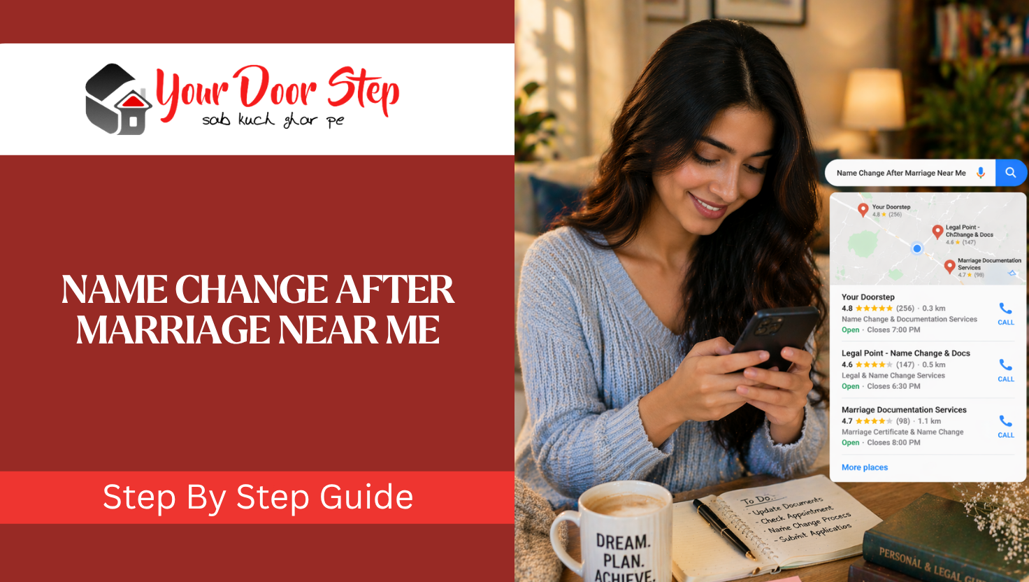 Name Change After Marriage Near Me – Step-by-Step Guide
