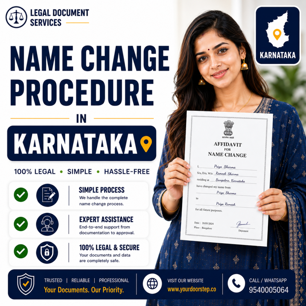 Name Change in Karnataka 2026: Gazette Process, Fees, Documents & Timeline